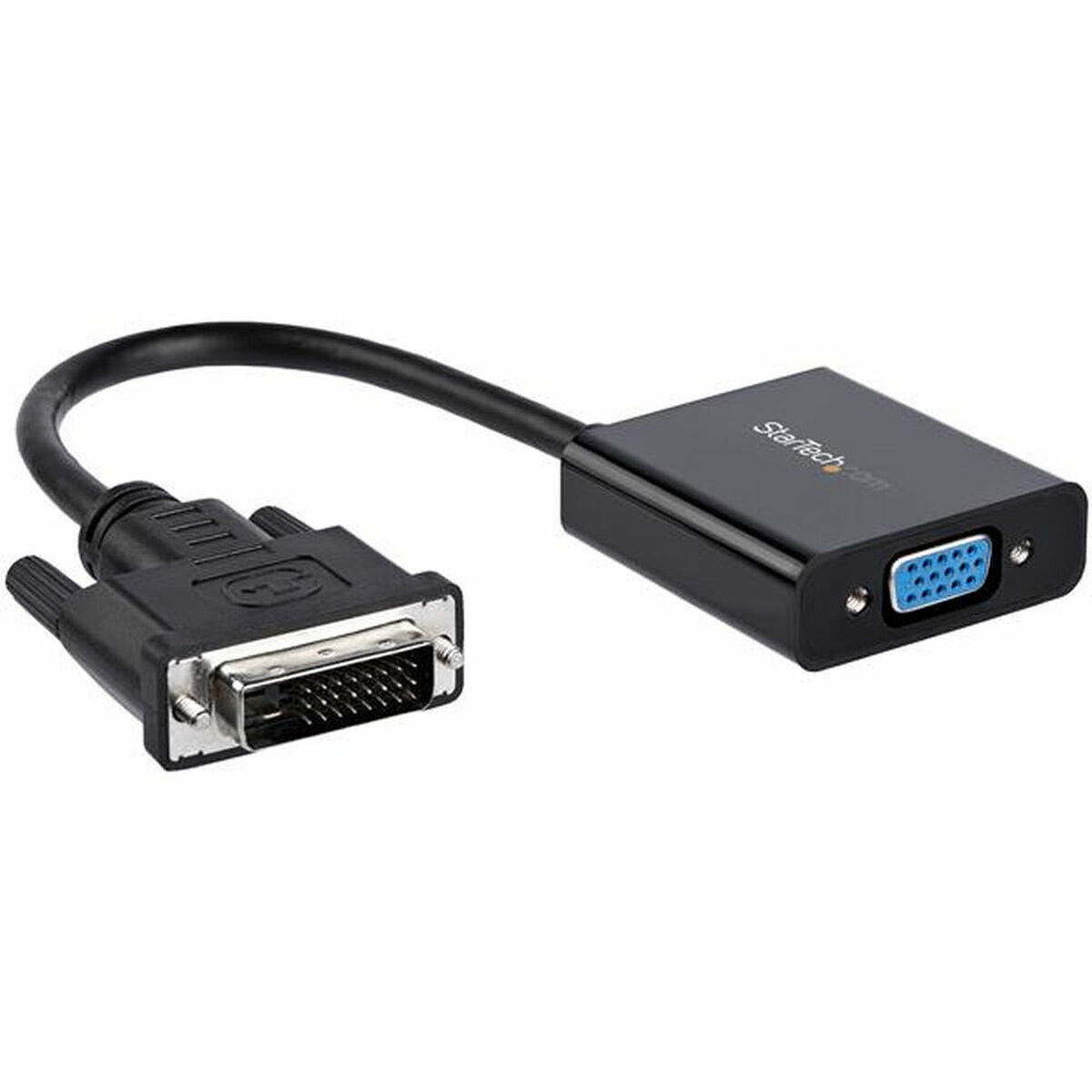 Adaptor DVI-D la VGA Startech DVI2VGAE             0,19 m Negru