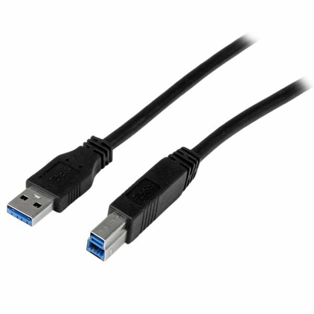 Cablu USB A la USB B Startech USB3CAB1M            Negru
