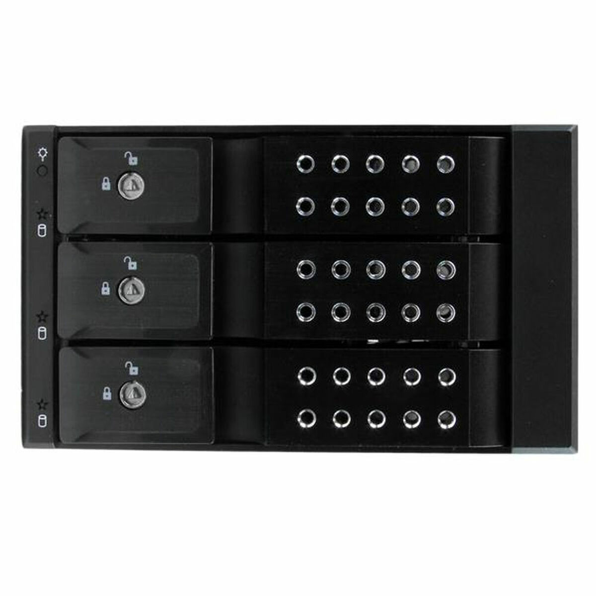 Rack Startech HSB3SATSASBA Negru 3,5" Portabil