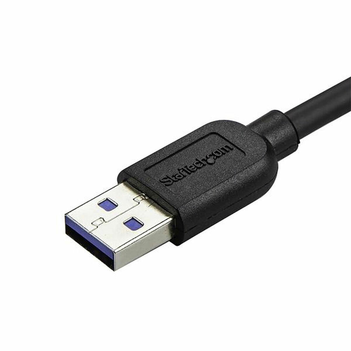 Cablu USB la micro USB Startech USB3AU50CMRS Negru