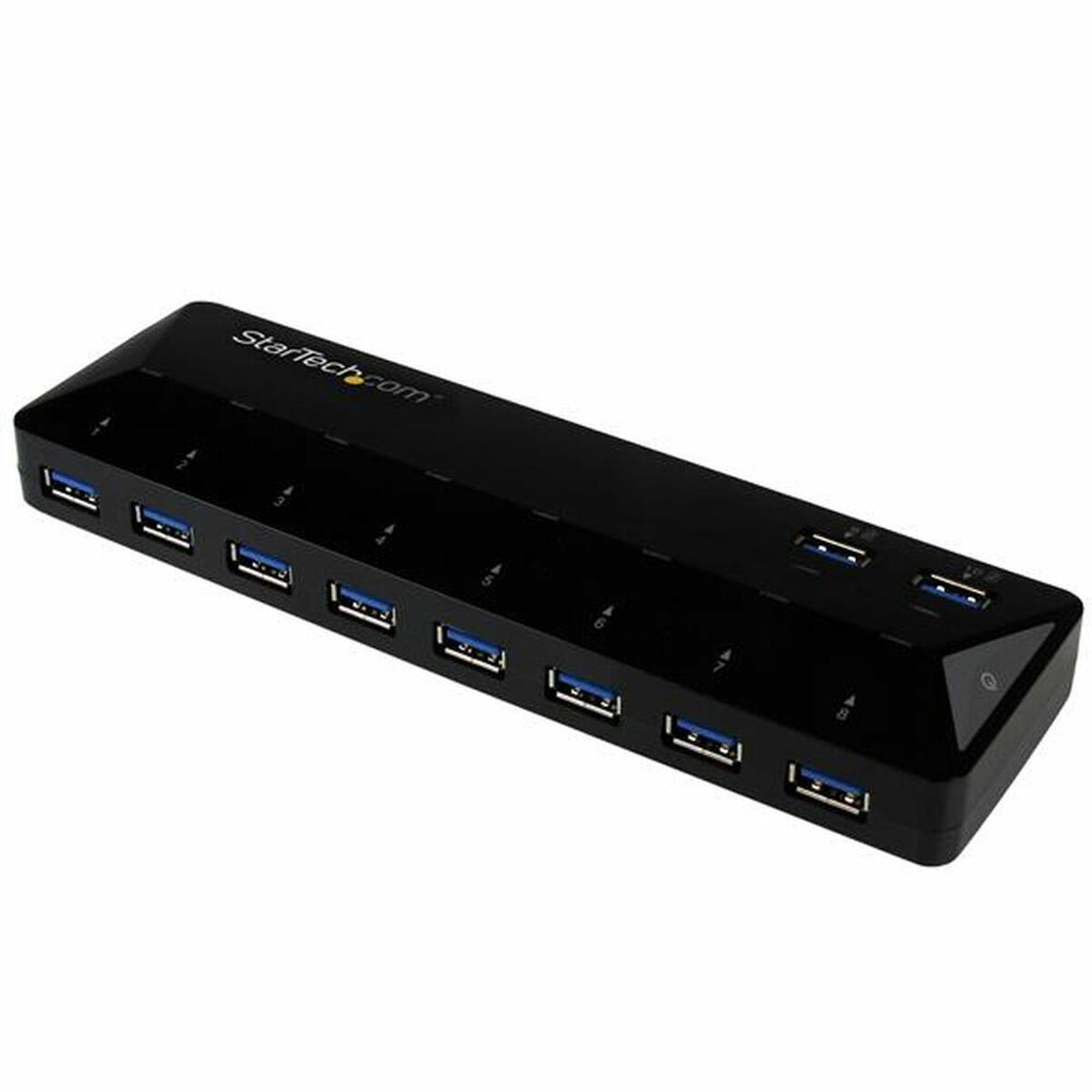 Hub USB Startech ST103008U2C USB 3.0 x 10 Negru