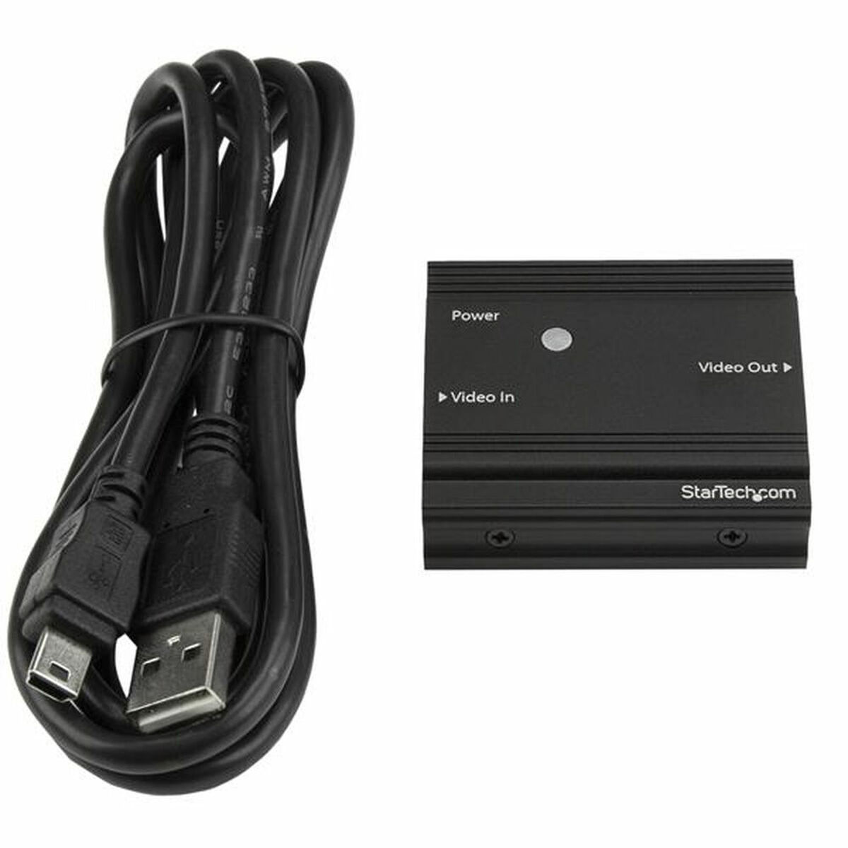 Adaptor HDMI Startech HDBOOST4K            Negru