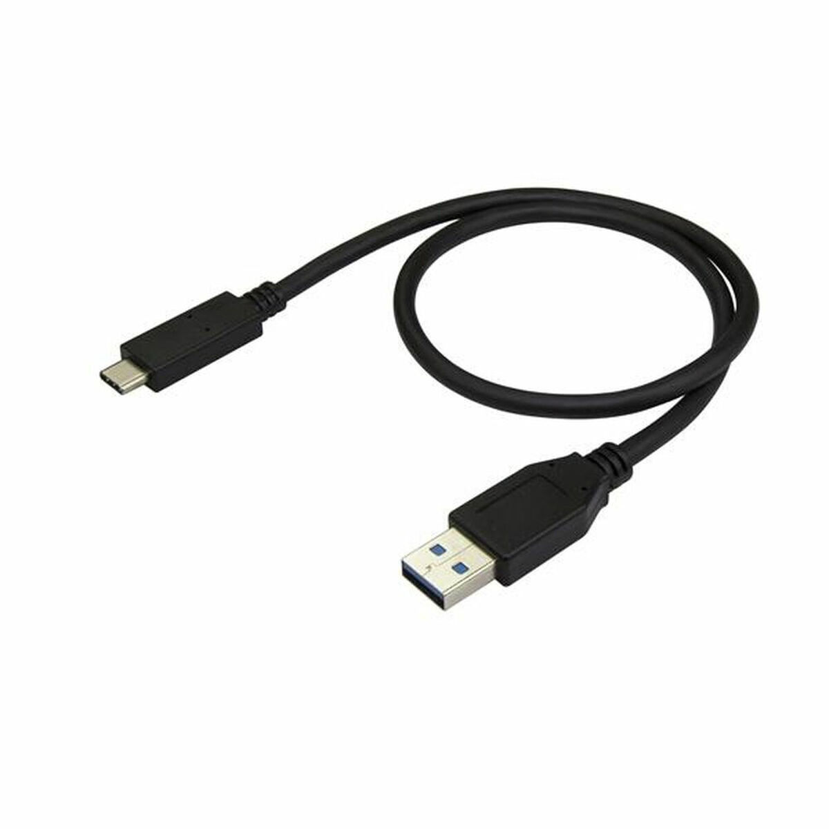 Cablu USB A la USB C Startech USB31AC50CM          Negru