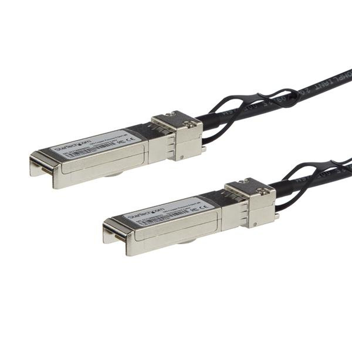 Cablu de Rețea Rigid UTP Categoria 6 Startech SFP10GPC1M Negru 1 m