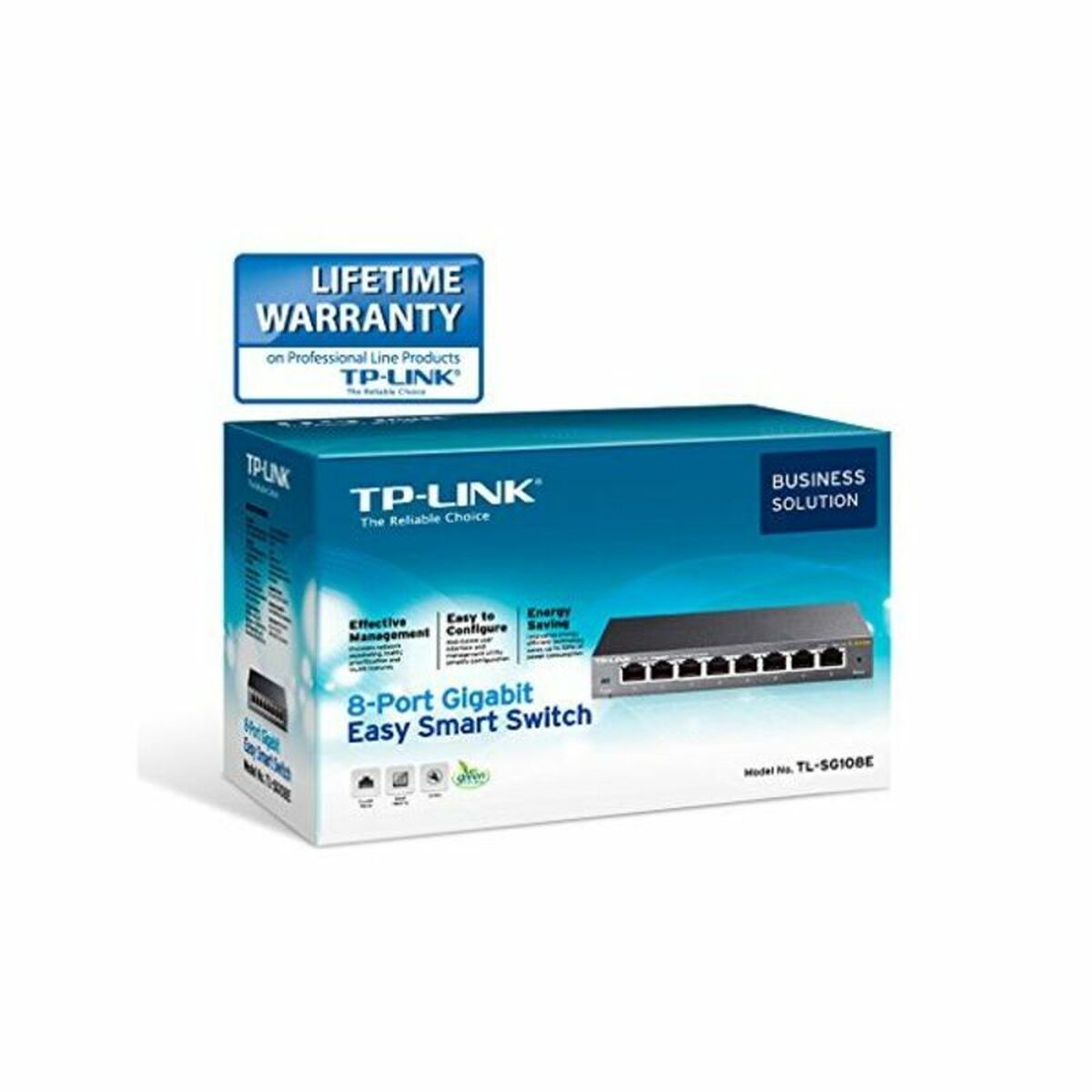 Switch de Birou TP-Link TL-SG108E 16 Gbps