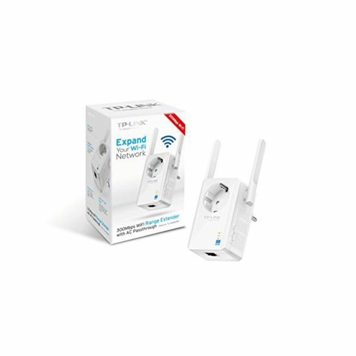 Punct de Acces Repetor TP-Link TL-WA860RE           WiFi N300 2T2R Alb