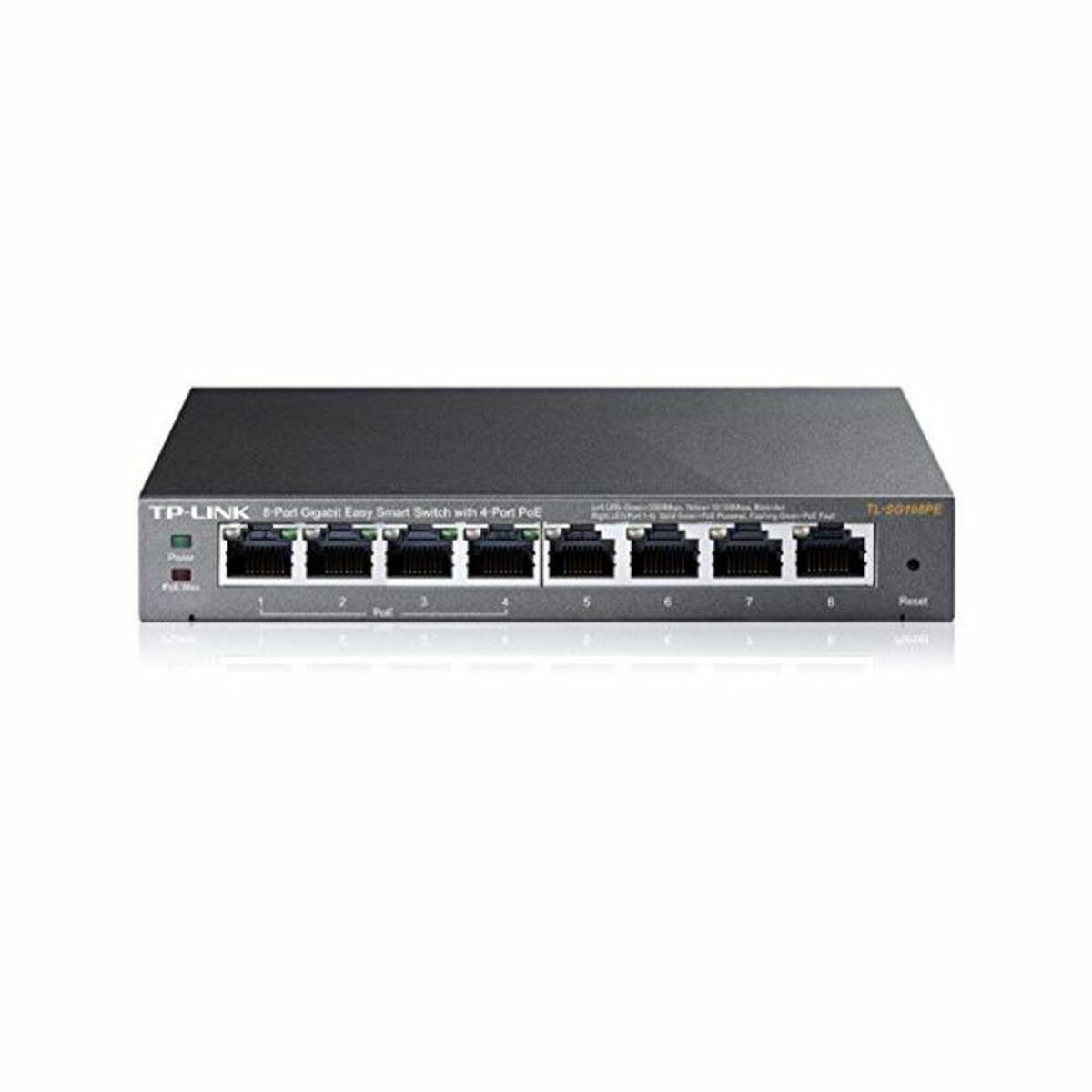 Switch de Birou TP-Link TL-SG108PE PoE 16 Gbps