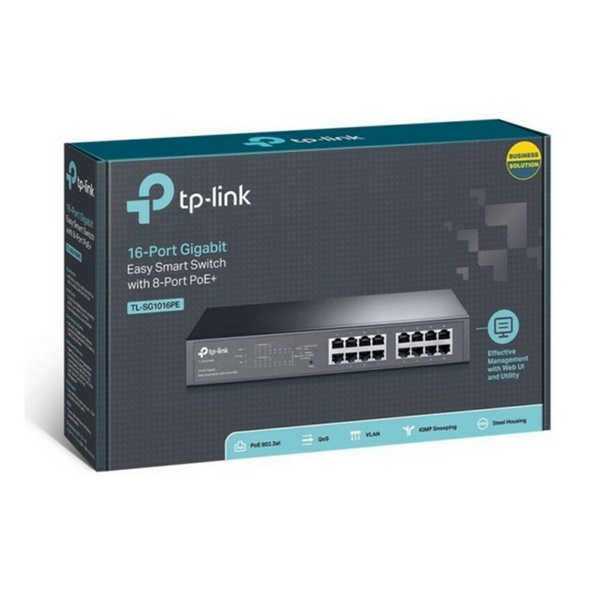 Switch de Dulap TP-Link TL-SG1016PE          16 x RJ45