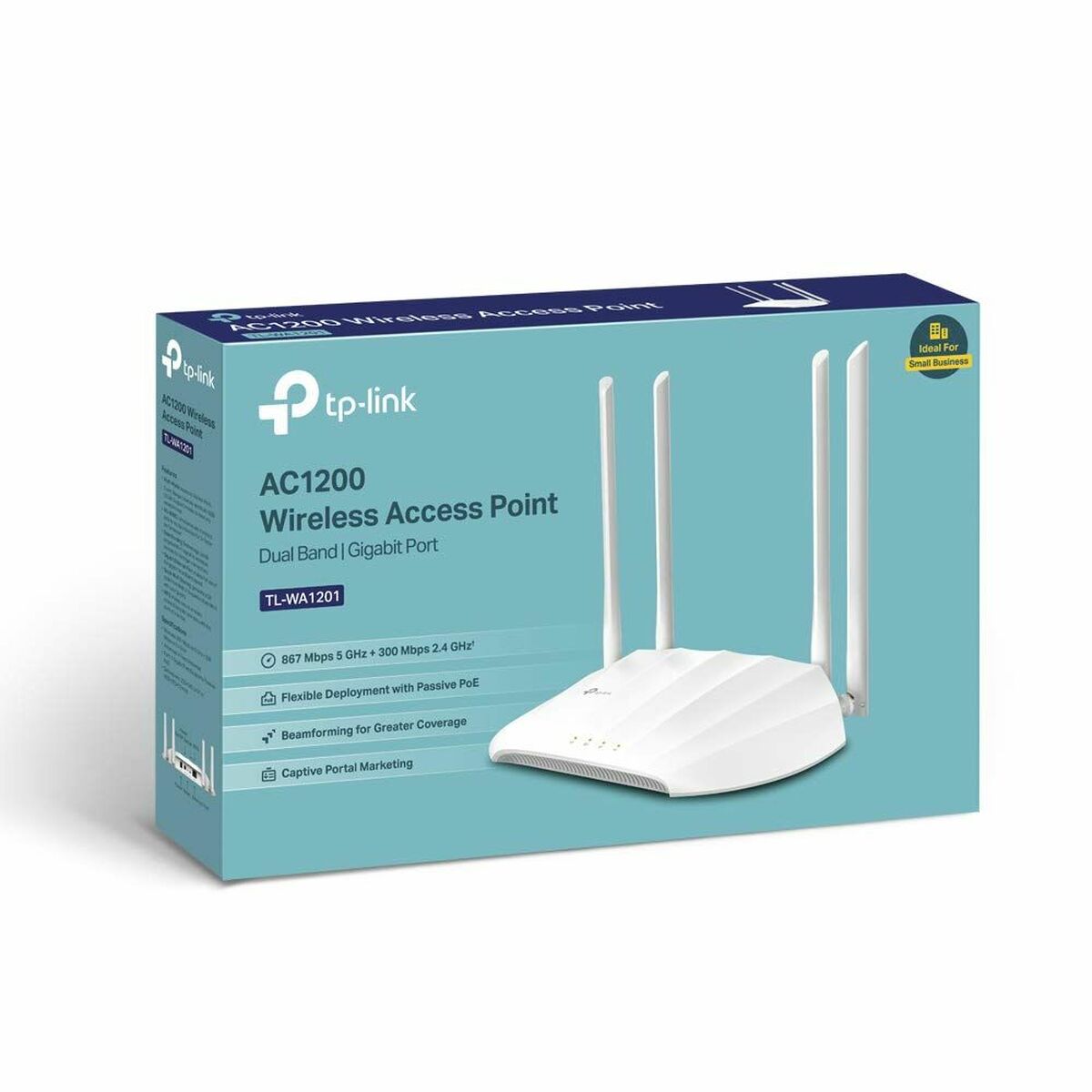 Punct de Acces Repetor TP-Link TL-WA1201 5 GHz 867 Mbps Alb Multicolor