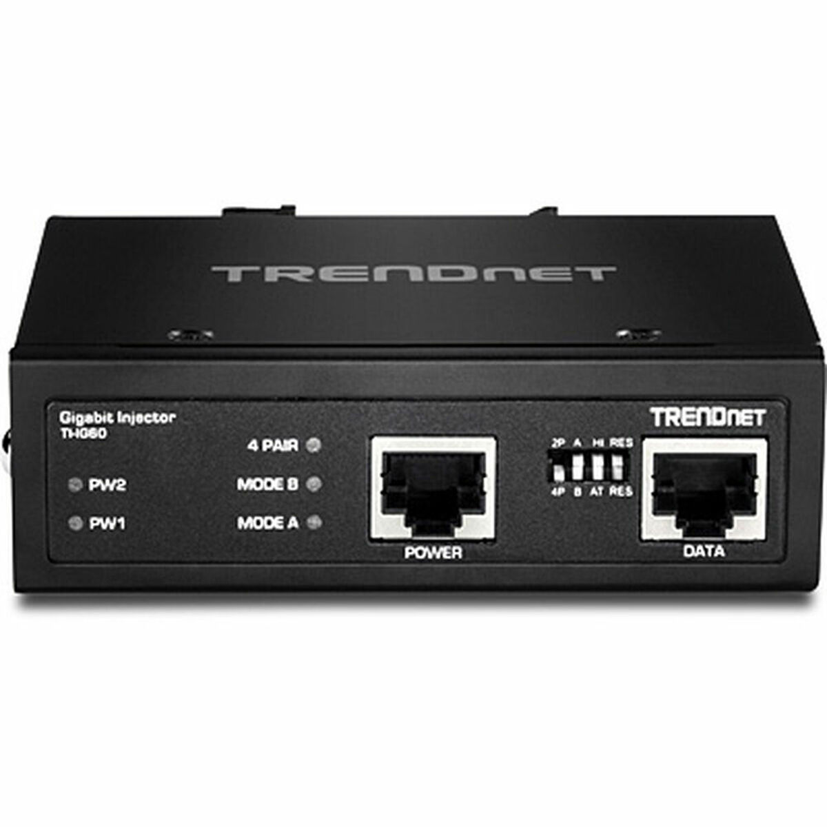 Injector PoE Trendnet TI-IG60 1000 Mbit/s Negru