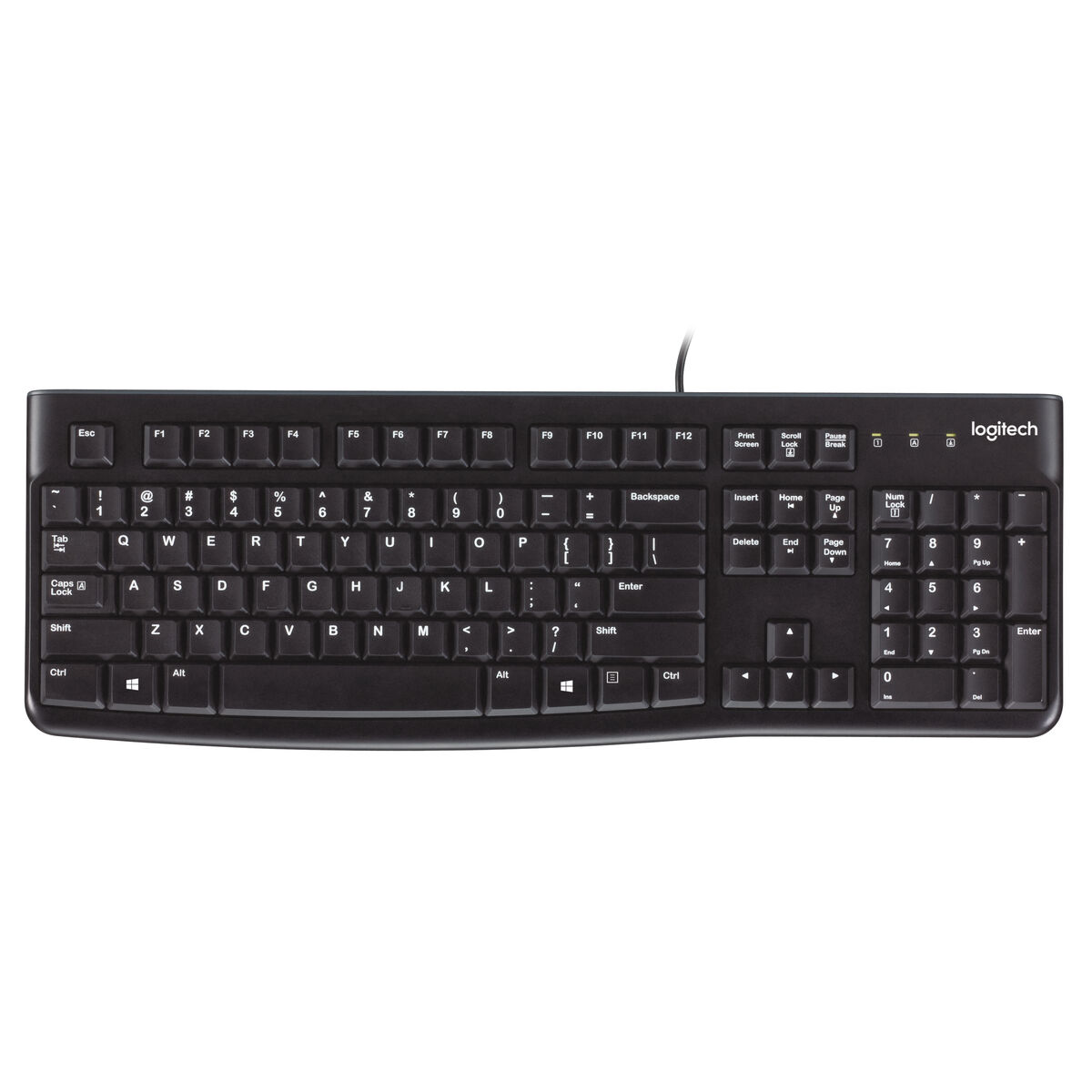 Tastatură Logitech K120 Negru Qwerty Spaniolă Qwerty US