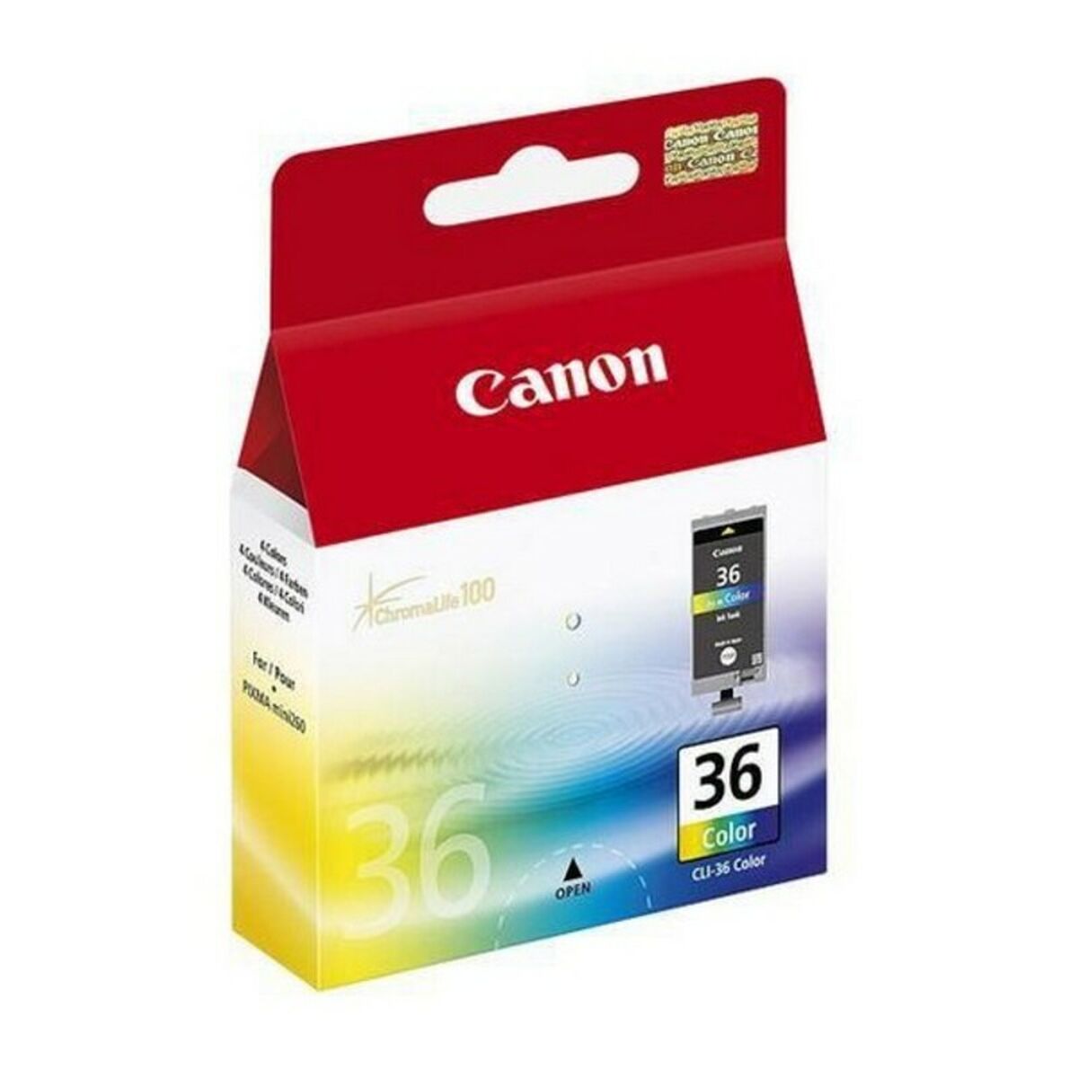 Cartuș cu Cerneală Originală Canon CLI-36 Col Galben
