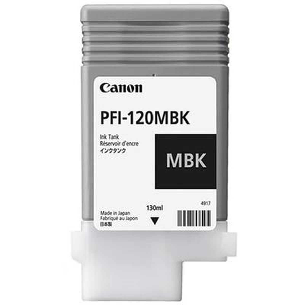 Cartuș cu Cerneală Originală Canon PFI-120 MBK Negru Negru mat