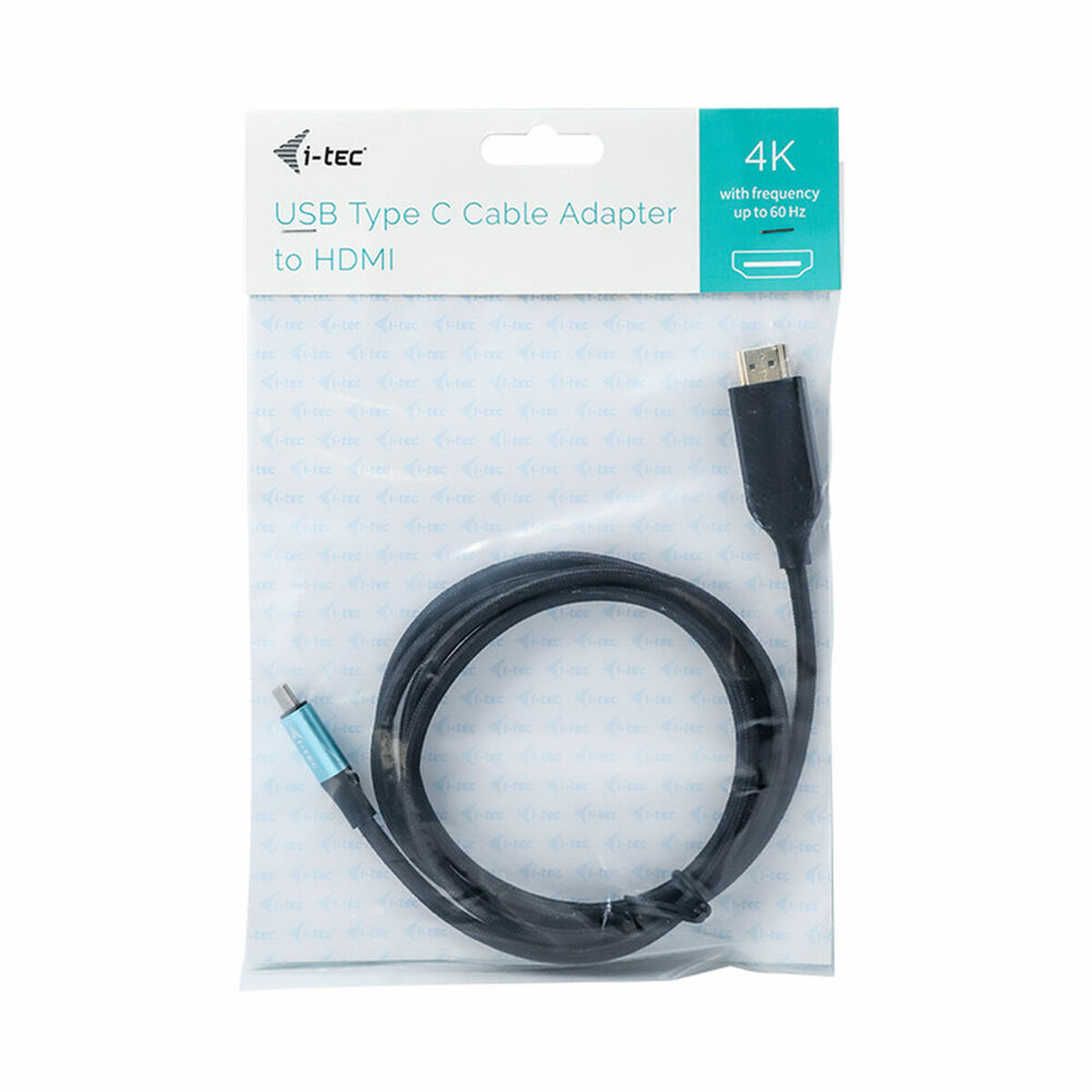 Cablu USB-C la HDMI i-Tec C31CBLHDMI60HZ2M Negru 2 m 4K Ultra HD
