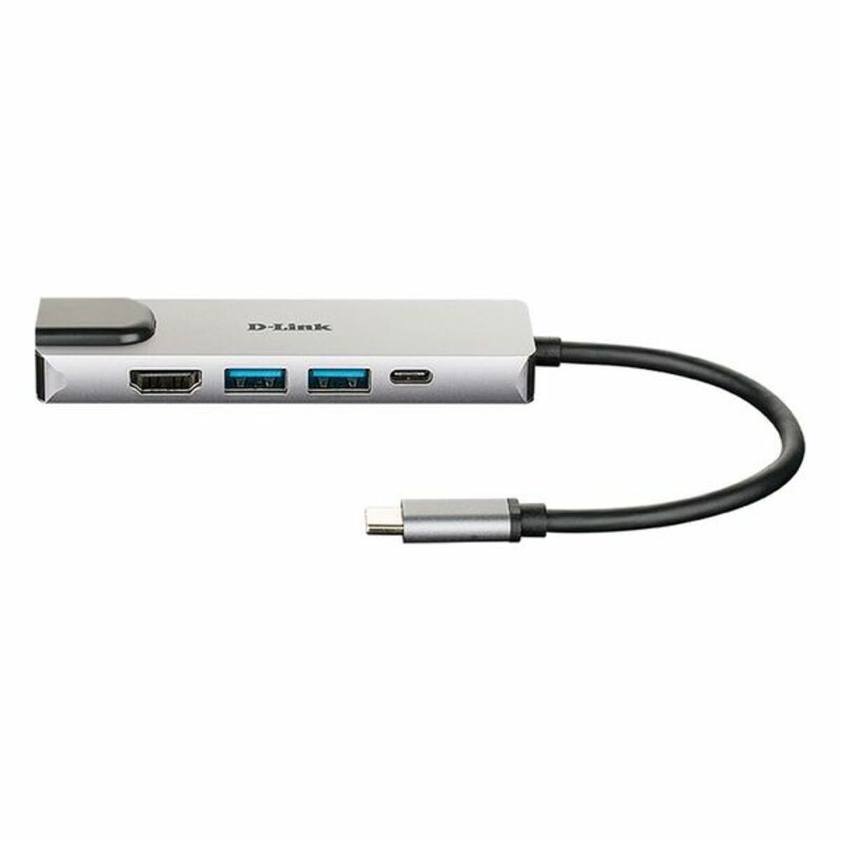 Hub USB C D-Link DUB-M520 Negru 60 W