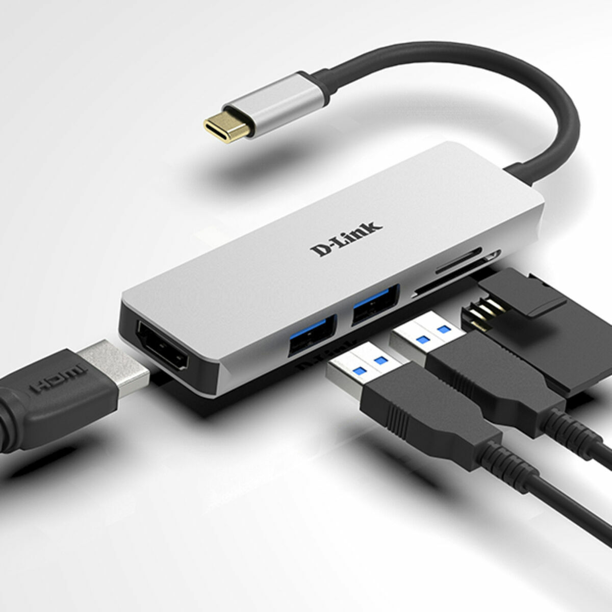 Hub USB C D-Link DUB-M530