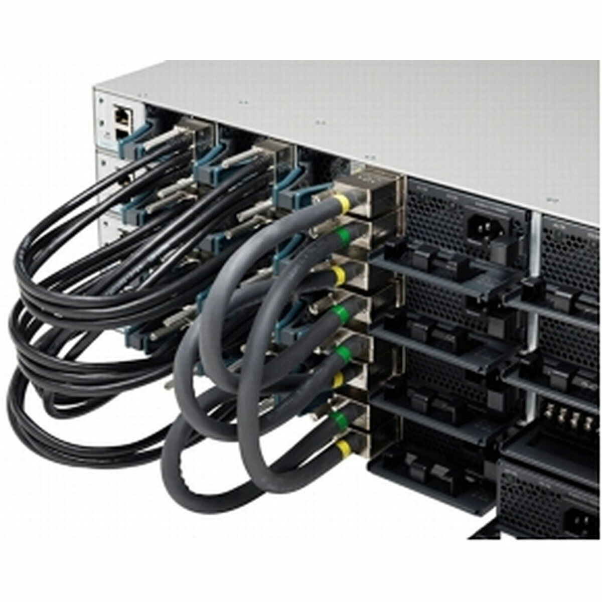 Cablu de Rețea Rigid UTP Categoria 6 CISCO STACK-T1-50CM= Negru 50 cm