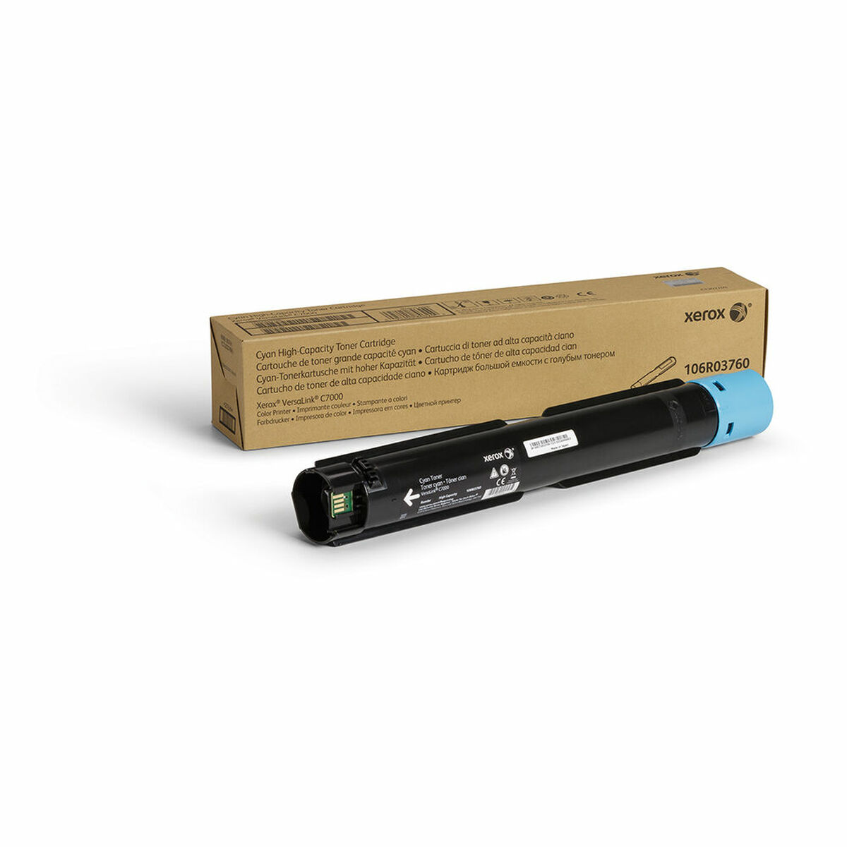 Toner Compatibil Xerox 106R03760 Cyan (1 Unități)