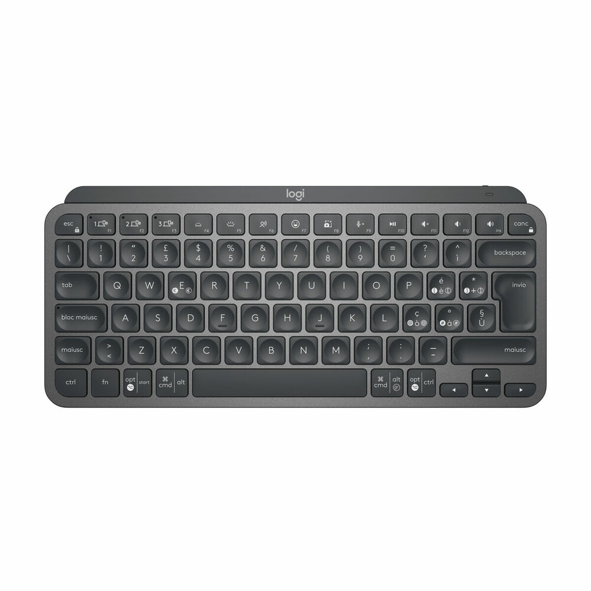 Tastatură Fără Fir Logitech 920-010488 Grafit Qwerty Spaniolă QWERTY