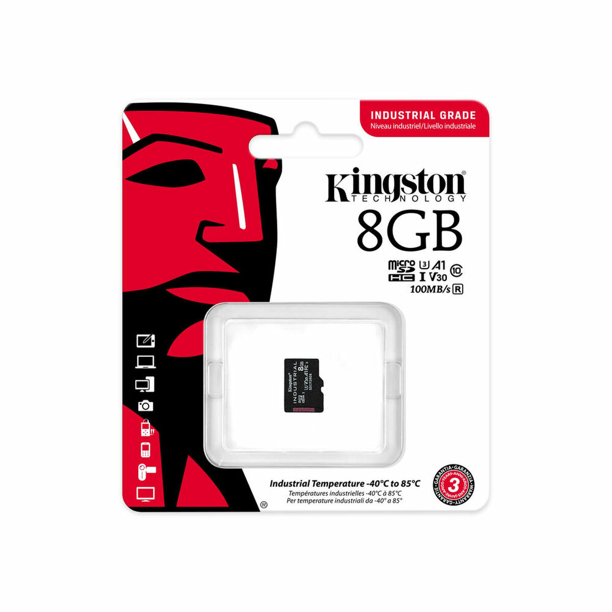 Card de Memorie Micro SD cu Adaptor Kingston SDCIT2/8GBSP