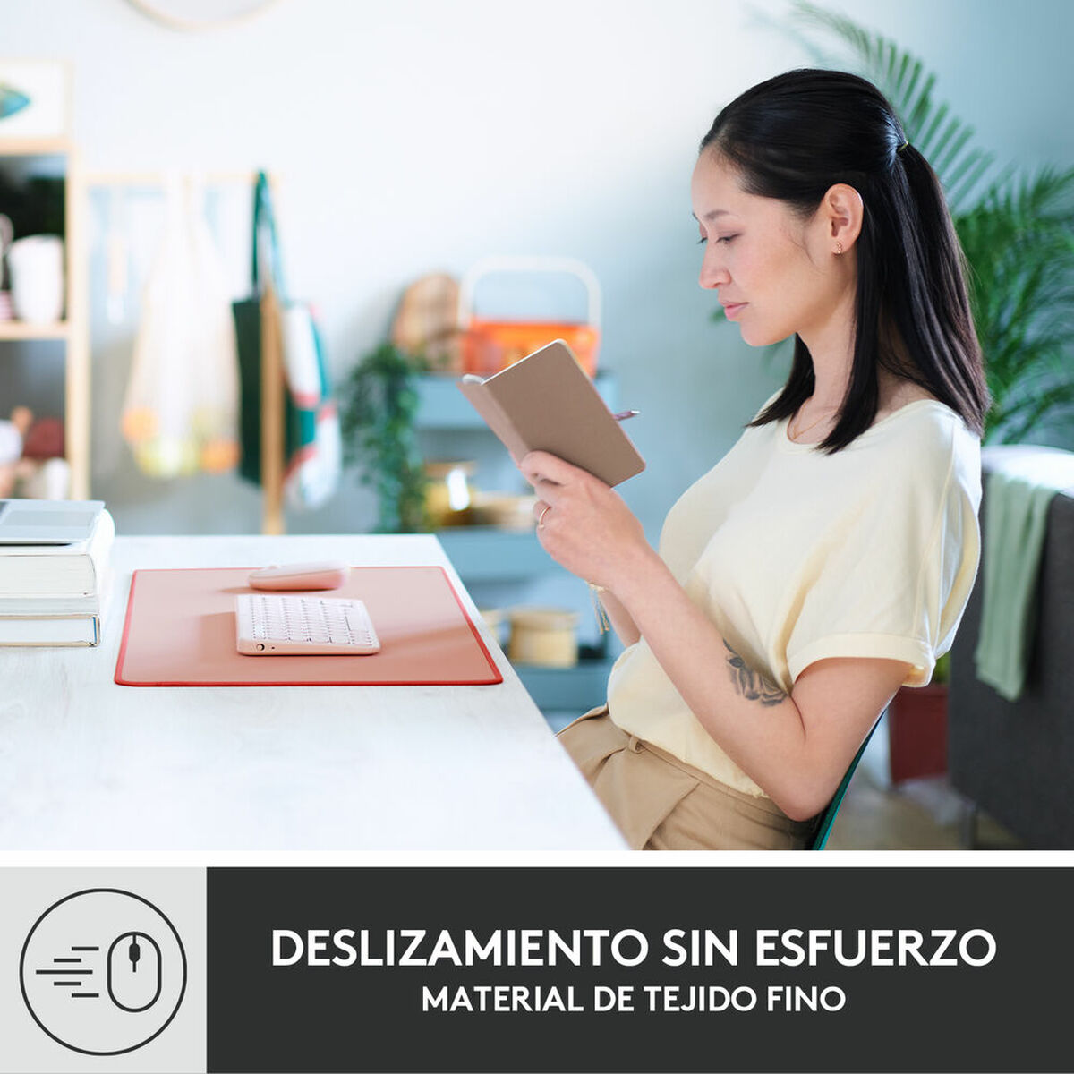 Covoraș de șoarece Logitech 956-000053 Roz