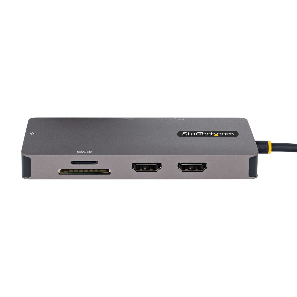 Hub USB Startech 120B-USBC-MULTIPORT Gri 15 W