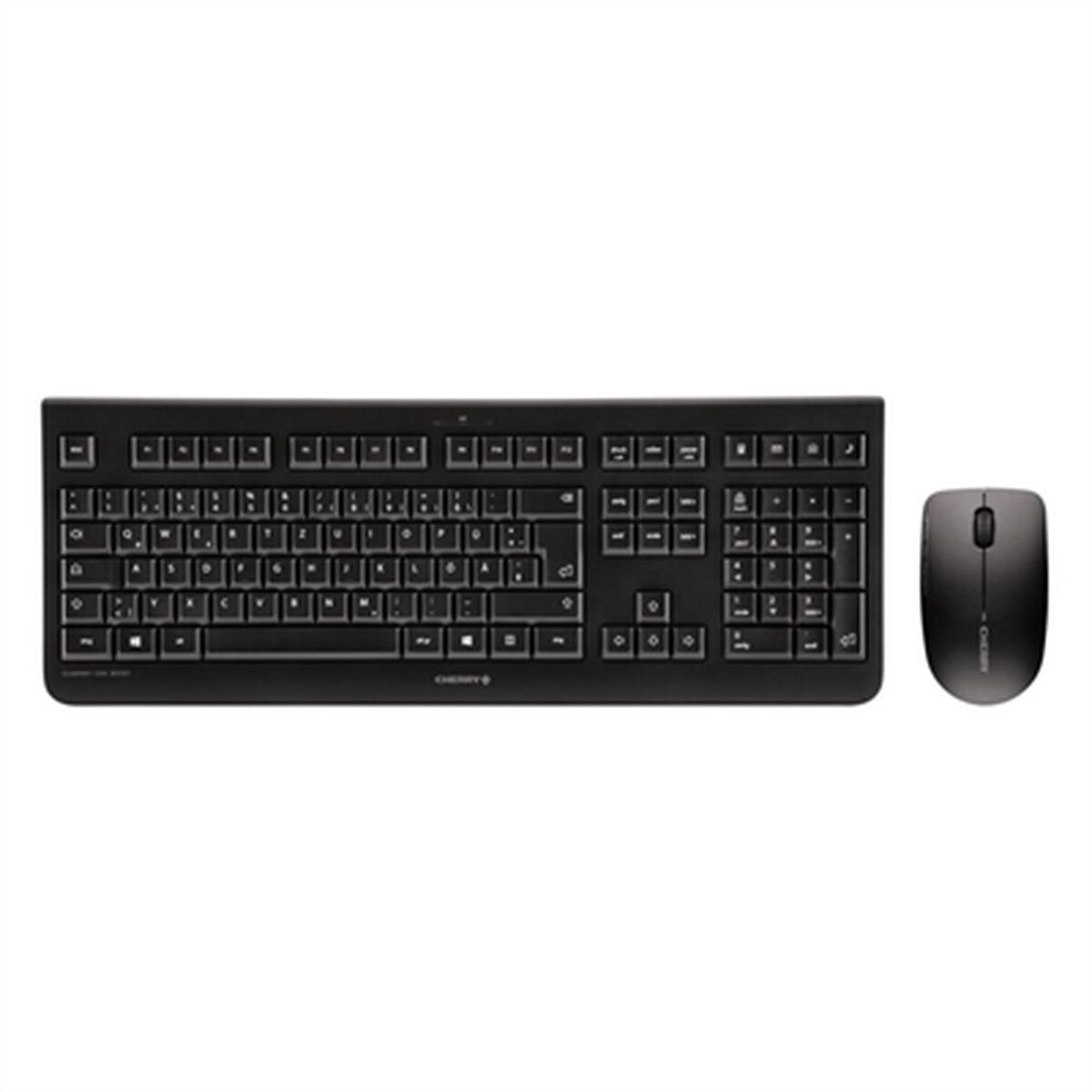 Tastatură Cherry JD-0710GB-2 Negru Qwerty Spaniolă QWERTY Qwertz Germană Qwerty UK