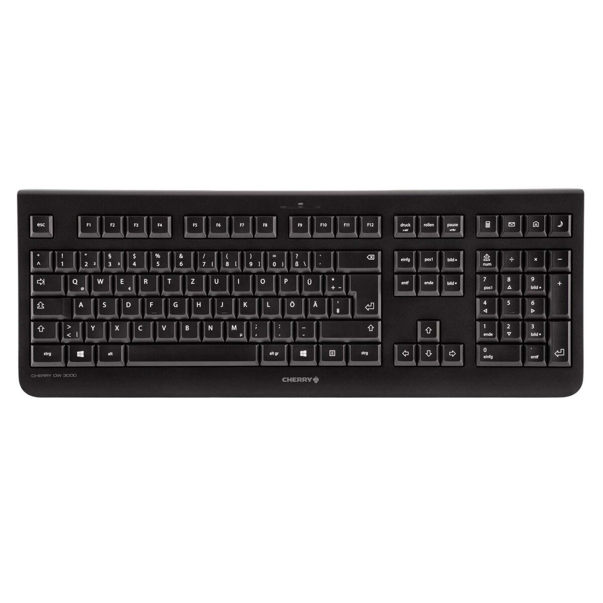 Tastatură Cherry JD-0710GB-2 Negru Qwerty Spaniolă QWERTY Qwertz Germană Qwerty UK