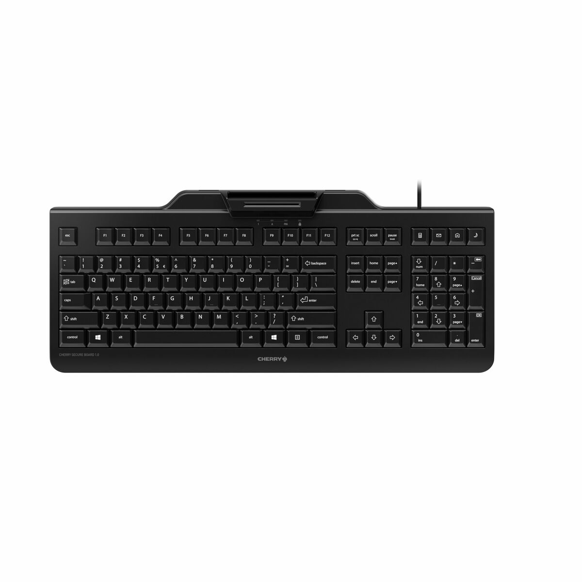Tastatură Cherry JK-A0400EU-2 Negru Qwerty Spaniolă QWERTZ QWERTY Qwerty US
