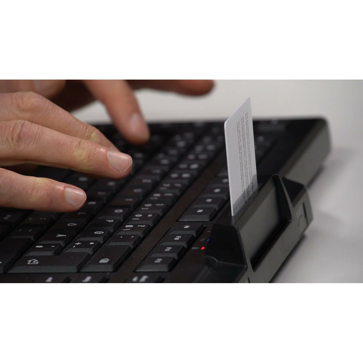 Tastatură Cherry JK-A0400EU-2 Negru Qwerty Spaniolă QWERTZ QWERTY Qwerty US