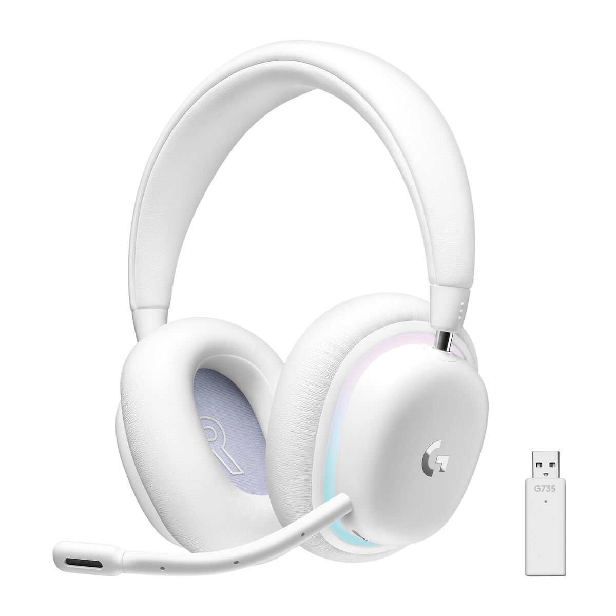 Căști Bluetooth cu Microfon Logitech G735 Alb