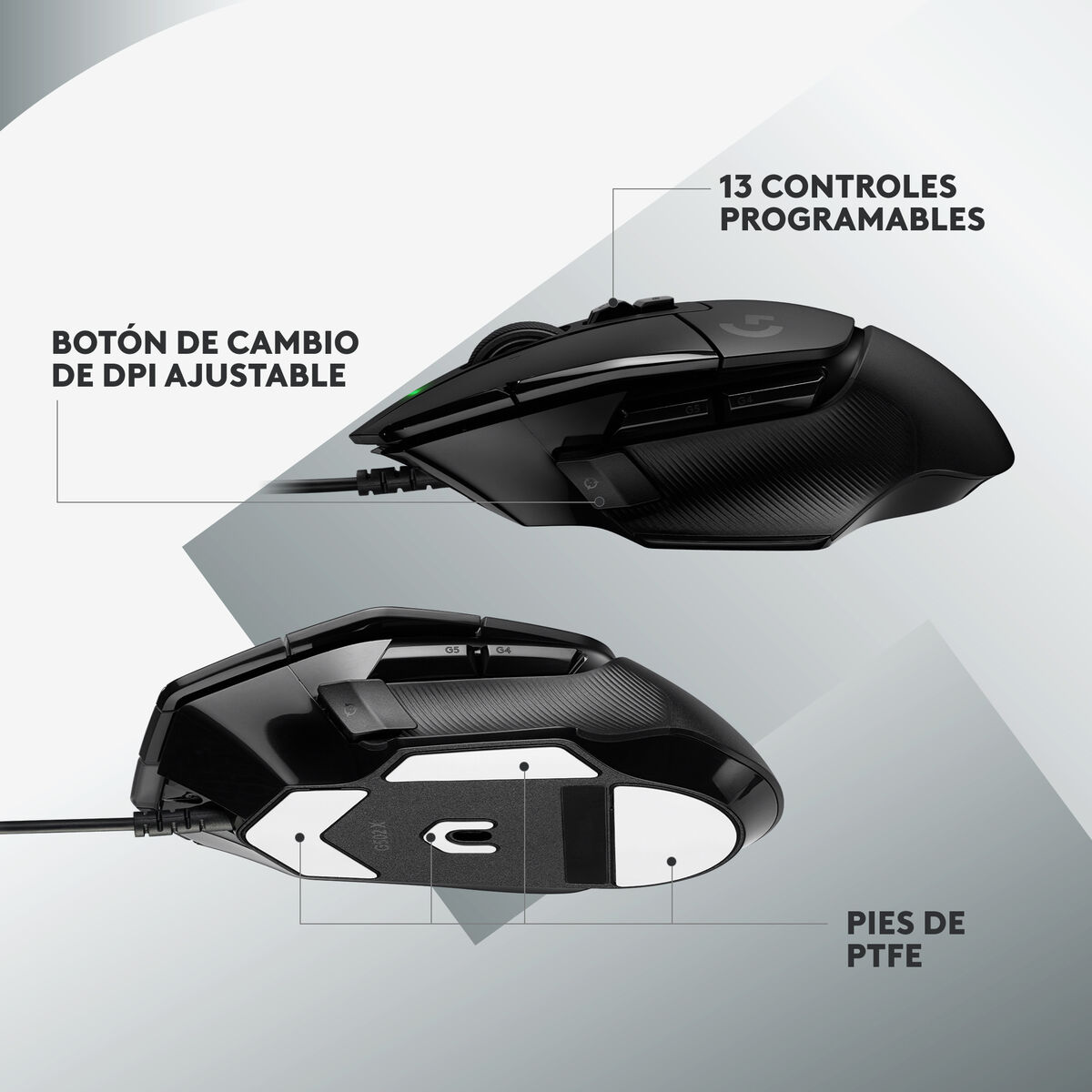 Mouse Logitech 910-006139 25600 dpi Negru