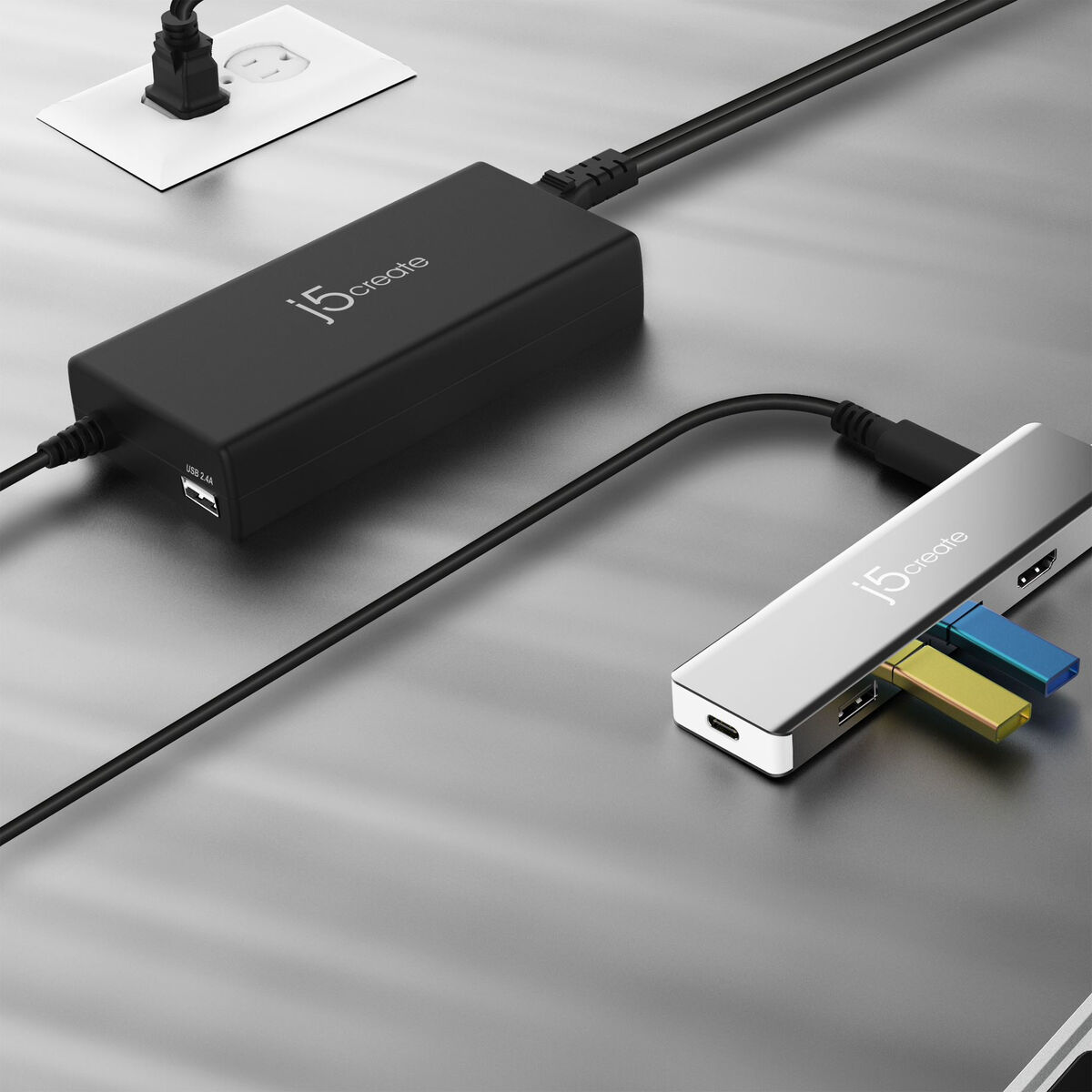 Încărcător portabil j5create JUP2290C-EN Negru