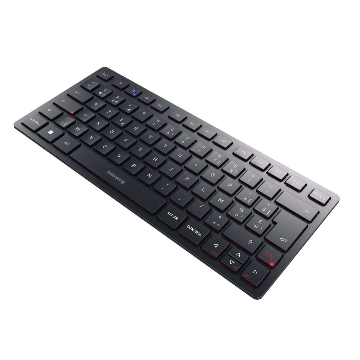 Tastatură Cherry KW 9200 MINI Negru Qwerty Spaniolă QWERTY