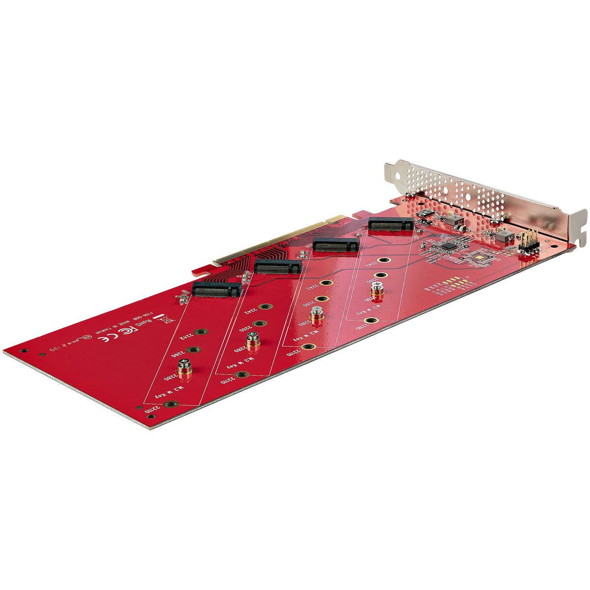 Placă PCI Startech QUAD-M2-PCIE-CARD-B