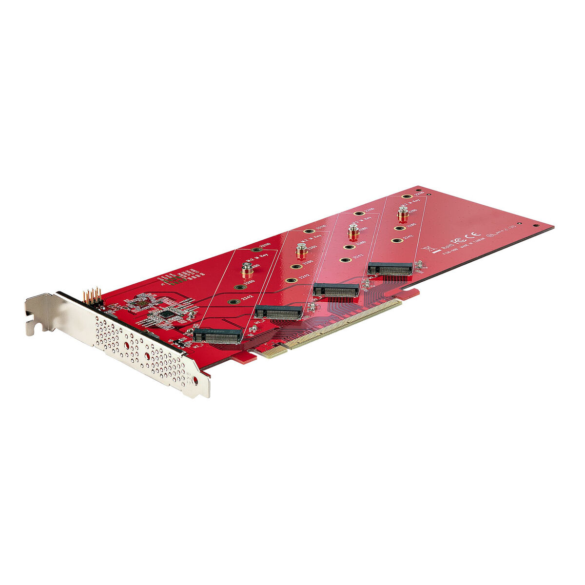 Placă PCI Startech QUAD-M2-PCIE-CARD-B