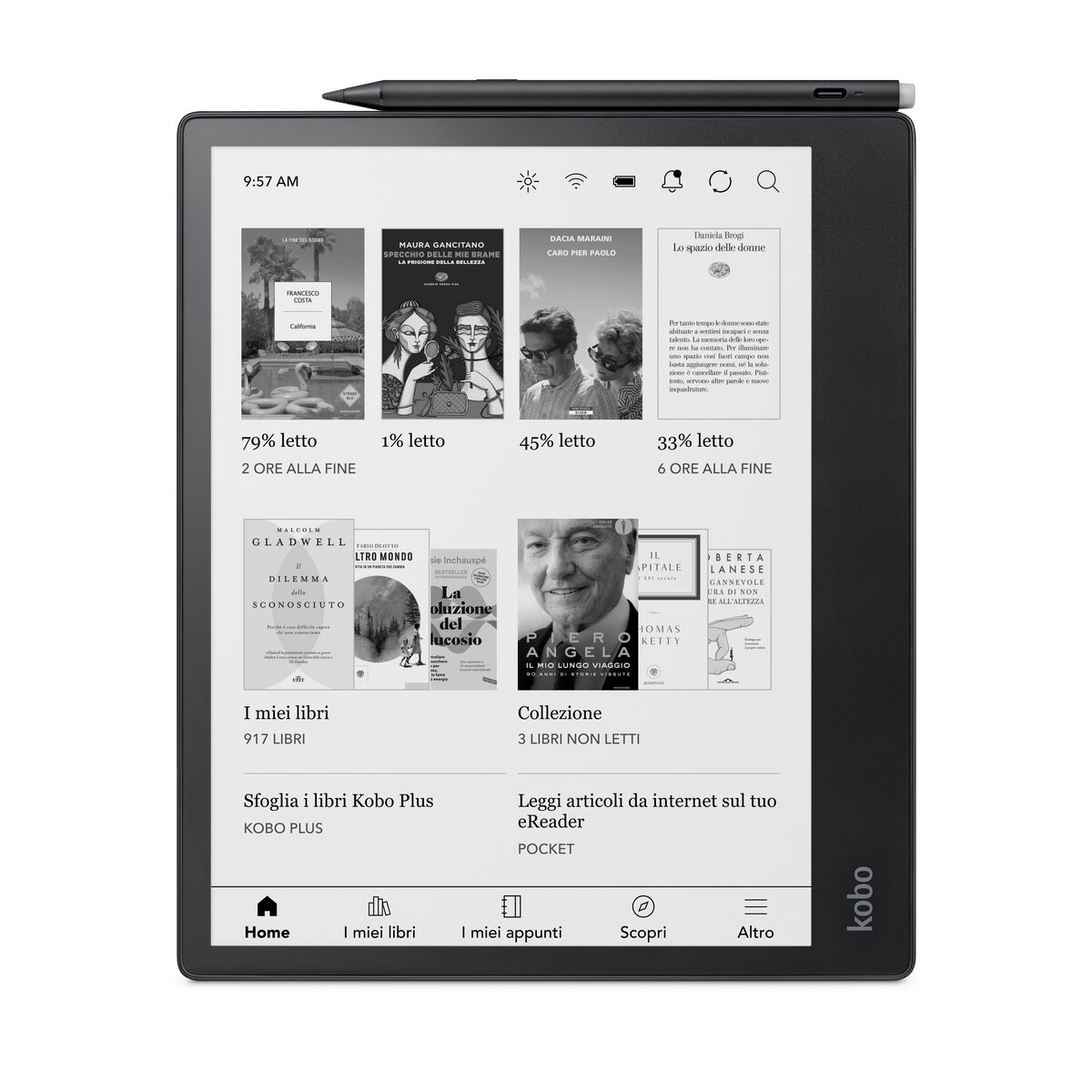 eBook Rakuten N605-KU-BK-K-BU Negru 32 GB 10,3"