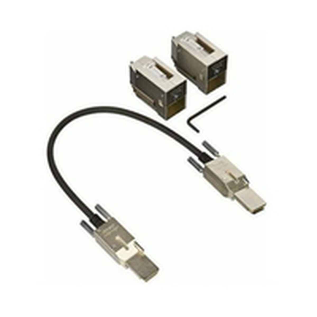Cablu de Rețea Rigid UTP Categoria 6 CISCO C9300L-STACK-KIT2= Negru Gri
