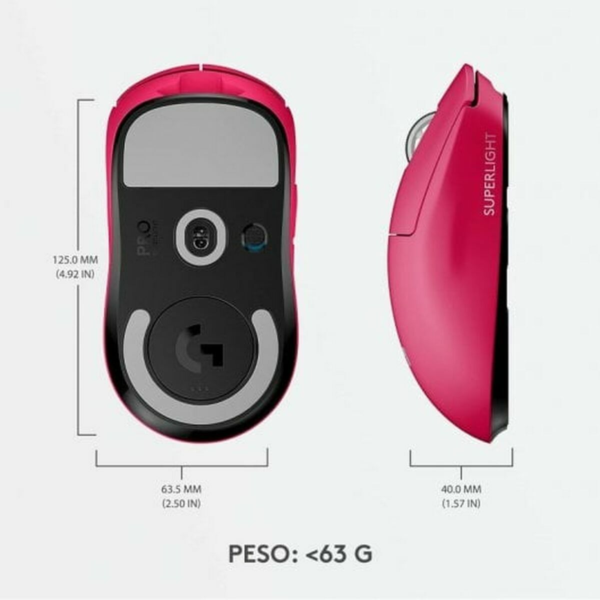 Mouse Logitech 910-006798 Magenta