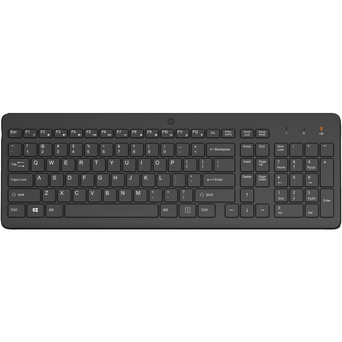 Tastatură Fără Fir HP 225 Negru Qwerty Spaniolă QWERTY