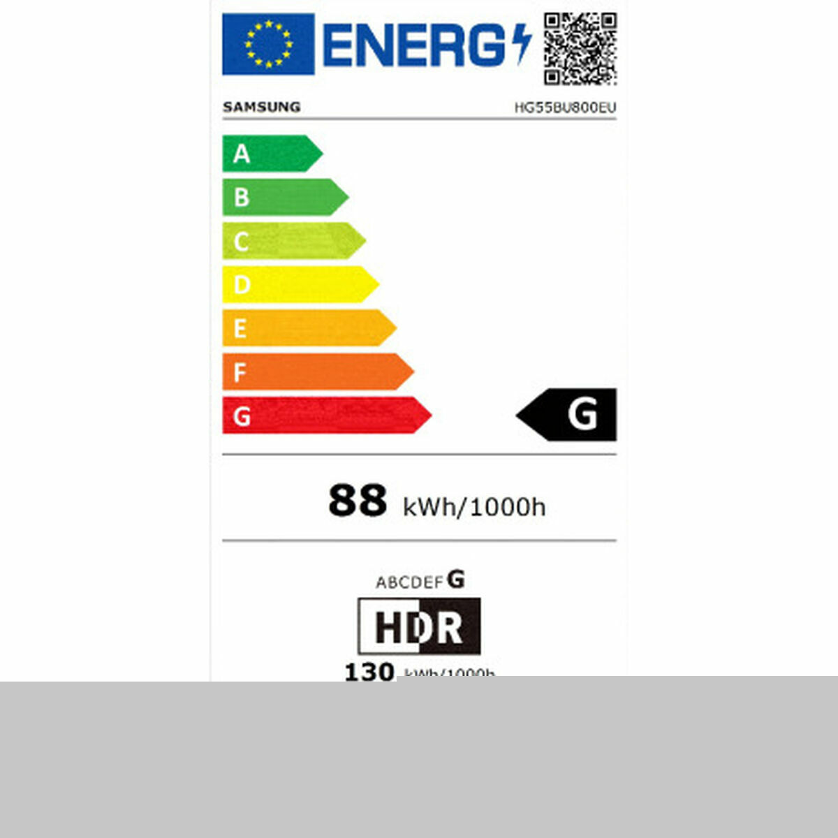 Smart TV Samsung HG55BU800EUXEN 55" 4K Ultra HD LED
