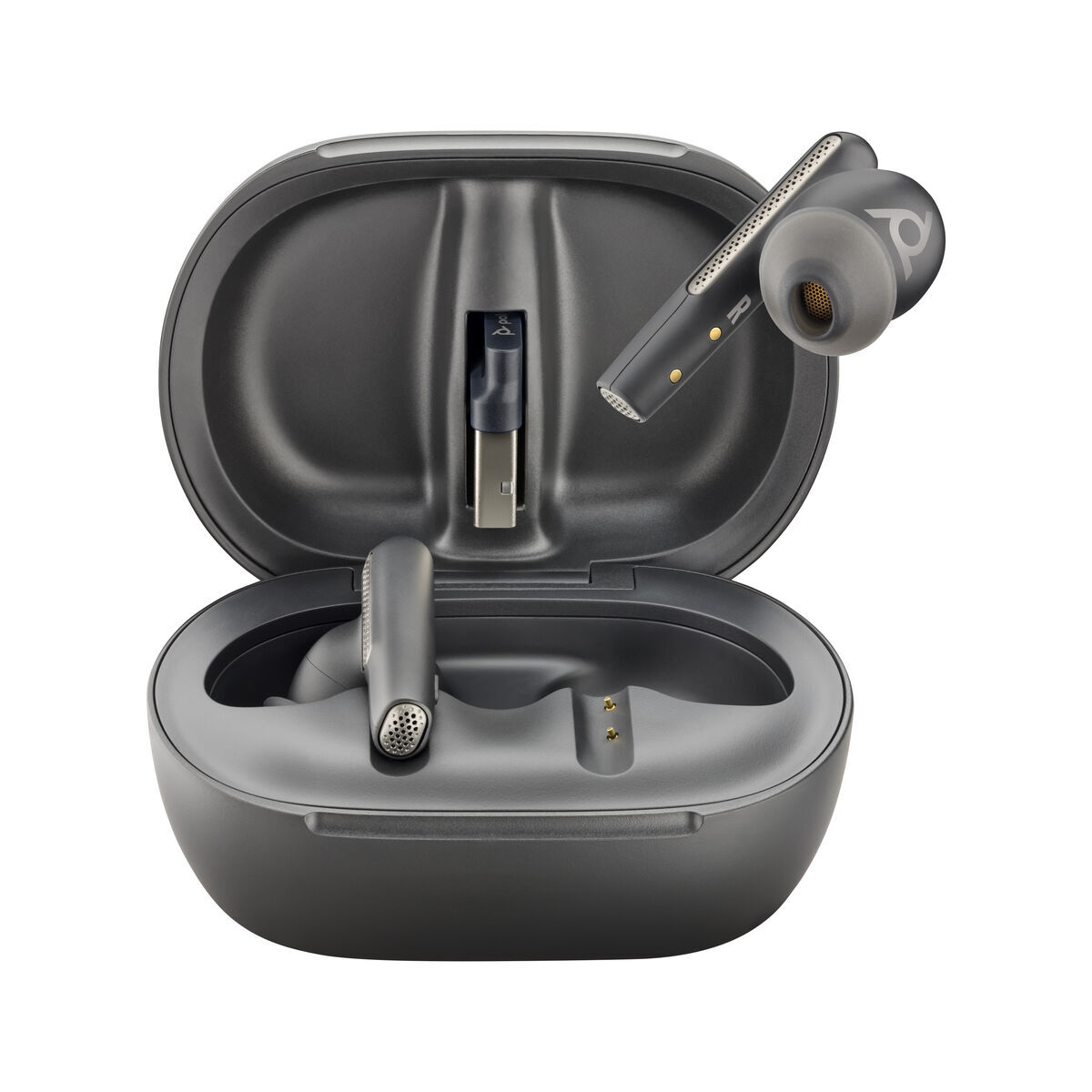 Căști in Ear Bluetooth Poly Voyager Free 60+ UC Negru