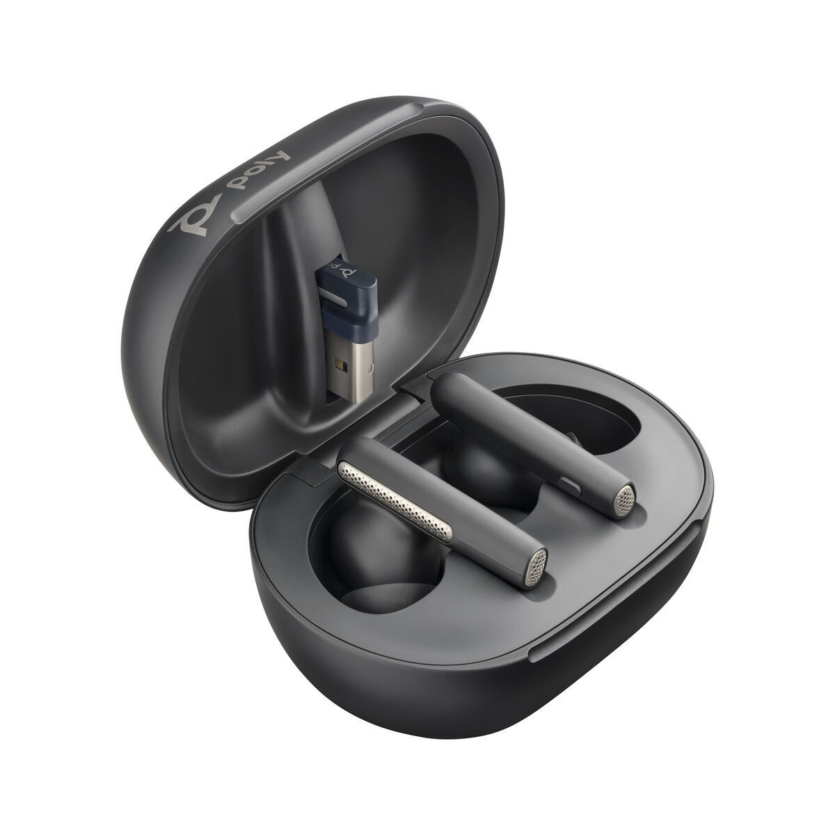 Căști in Ear Bluetooth Poly Voyager Free 60+ UC Negru
