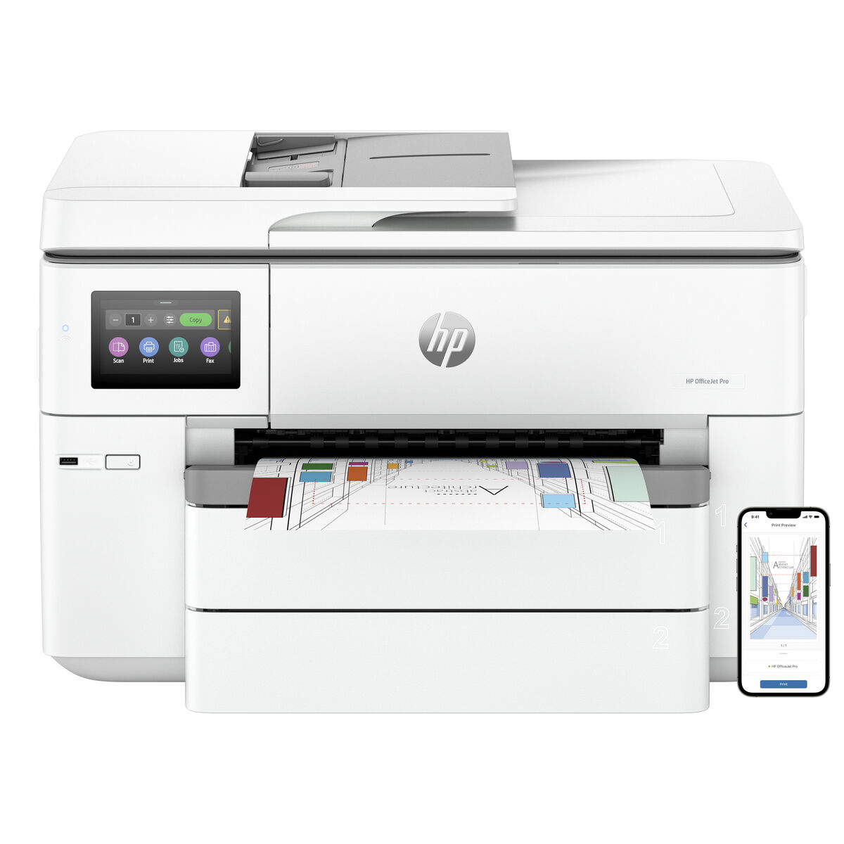 Imprimantă Multifuncțională HP OfficeJet Pro 9730e