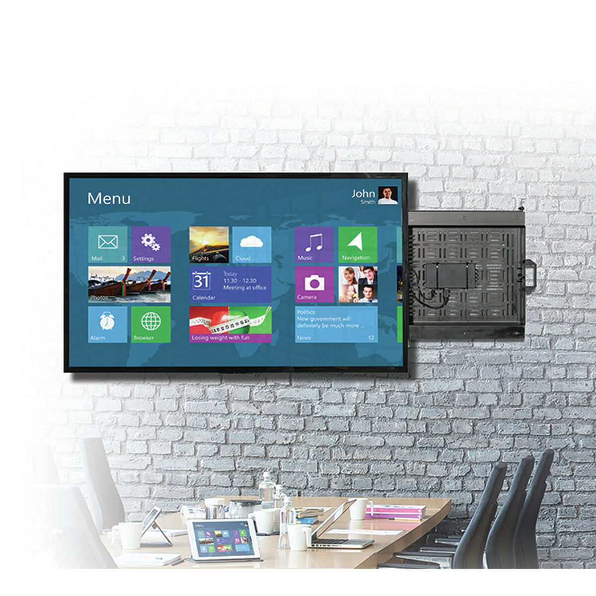 Suport TV B-Tech BT7883/B 32" 70" 100 kg