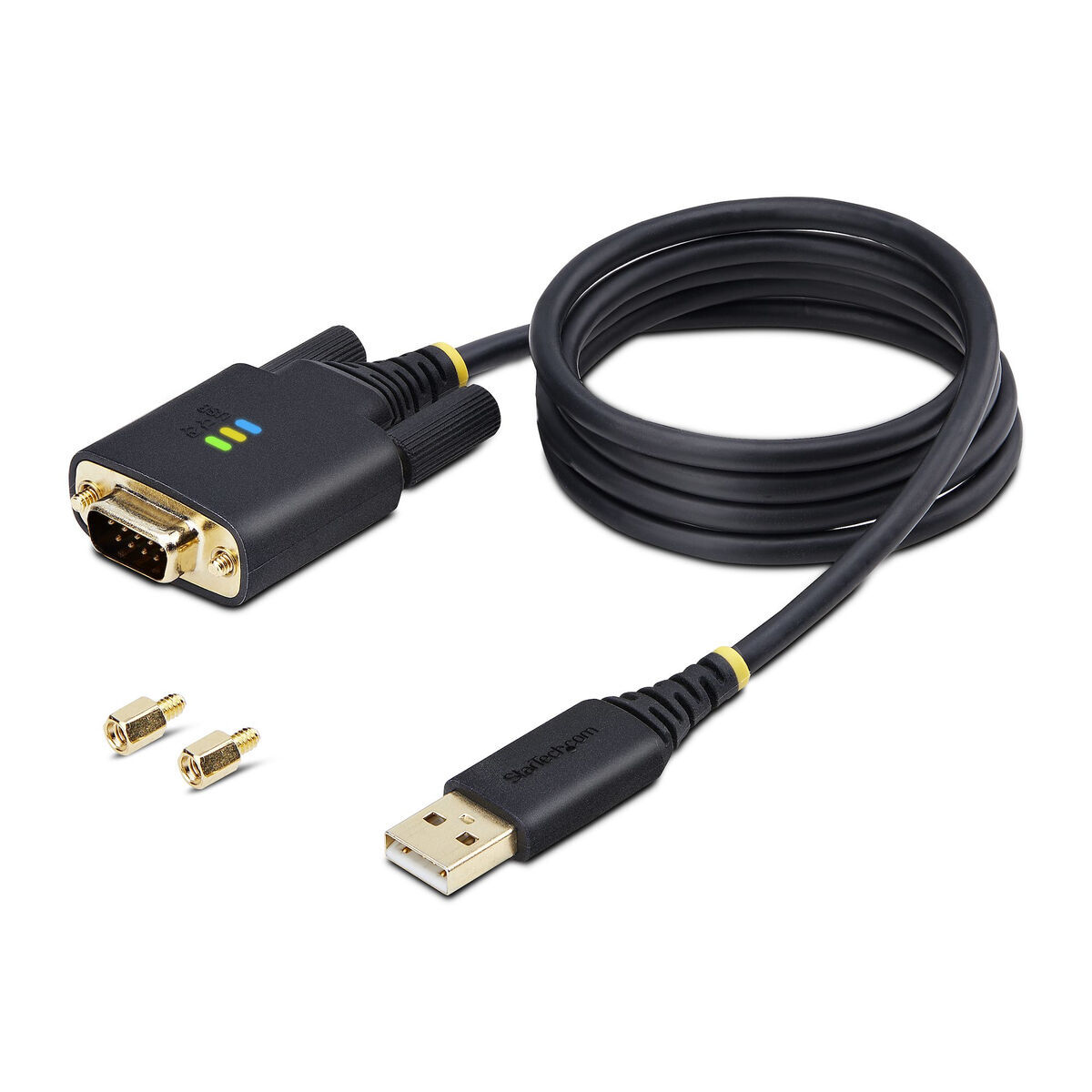Cablu USB Startech 1P3FFCB-USB-SERIAL Negru 1 m