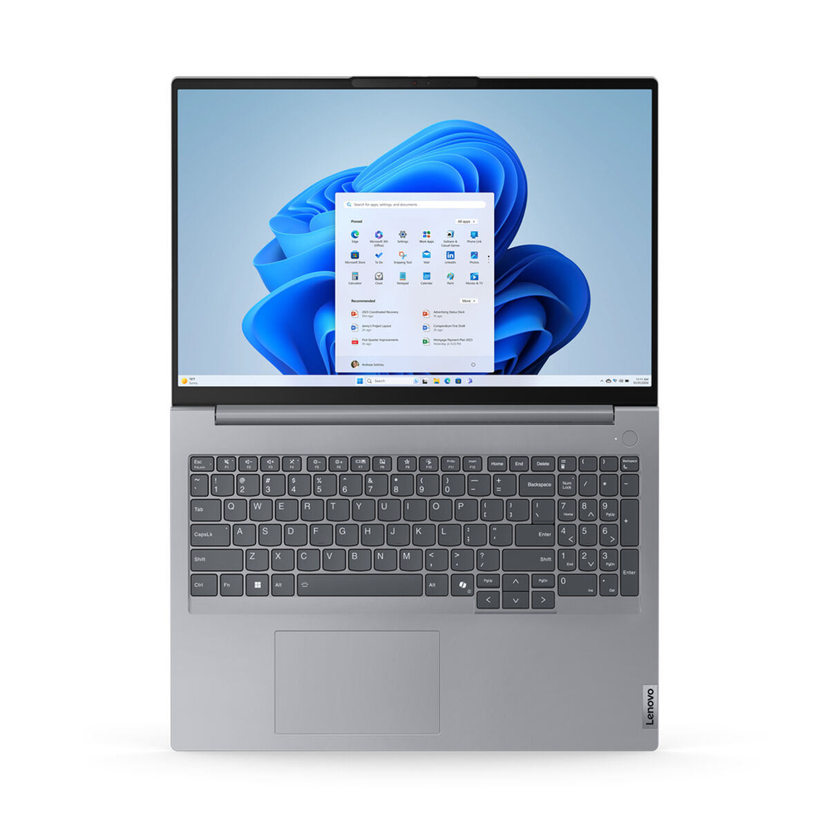 Laptop Lenovo ThinkBook 16 16" Intel Core Ultra 5 125U 8 GB RAM 256 GB SSD Qwerty Spaniolă