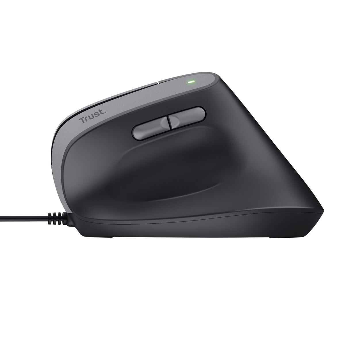 Mouse Ergonomic Optic Trust 25144 Negru 2400 dpi