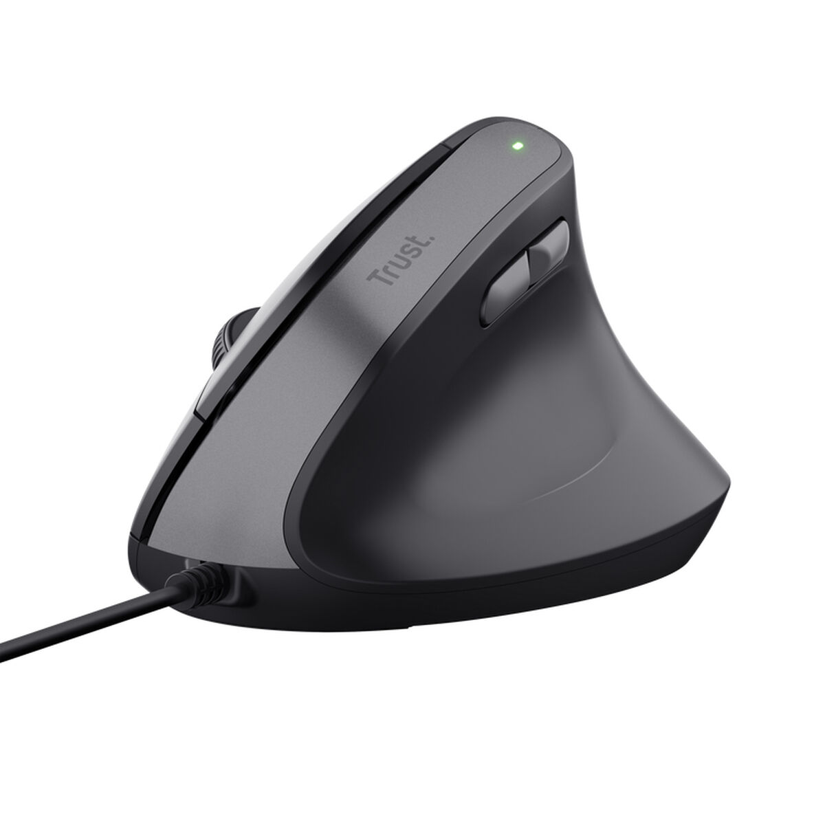 Mouse Ergonomic Optic Trust 25144 Negru 2400 dpi
