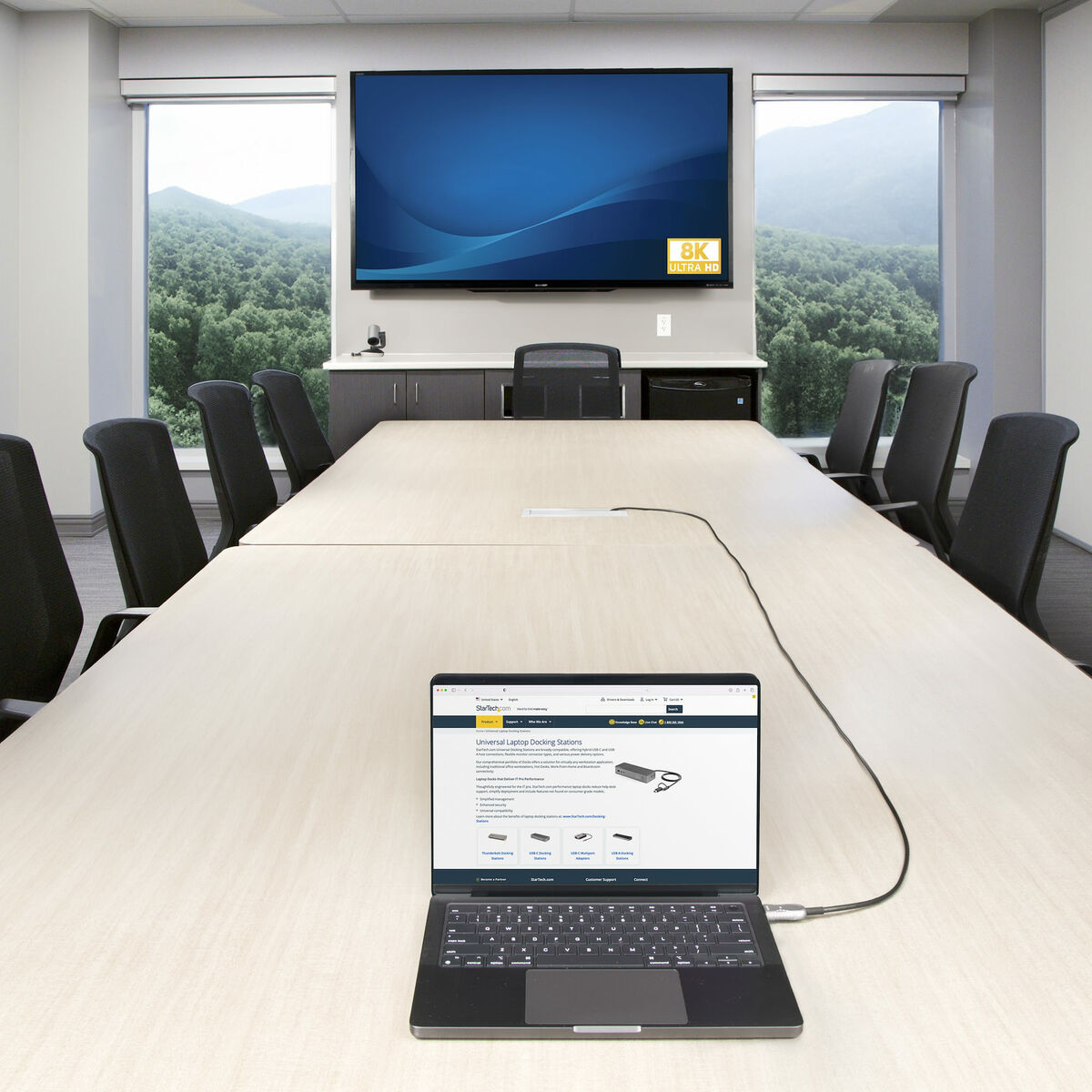 Cablu USB Startech 8K-A-100F-HDMI-CABLE Negru